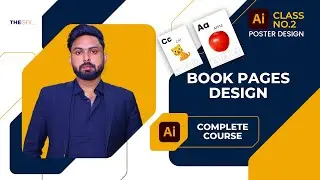 Adobe Illustrator Lecture 2 l Book Pages Design l Poster Design Course