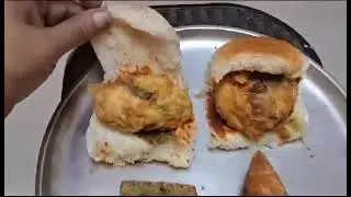 BABU VADA PAV ... A Must if you visit Vile Parle East, Hanuman Road.