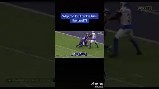 OBJ has weird tackling form😳