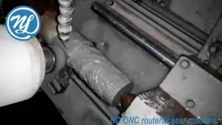 NDM6012  CNC stone router with rotary