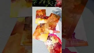 Alcohol Lift Ink on Yuppo Paper #alcoholink #alcoholinkart #rangerink
