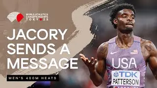 Patterson powers to 43.90 400m in the heats | World Athletics Championships Tokyo 25