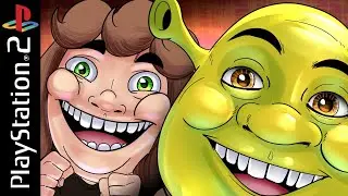 SHREK 2 DO PLAYSTATION 2 É INSANO