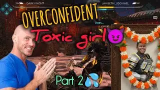 SHE showed TOXICITY😤, DESTROYED her💦| TOXIC GIRL IS BACK😈 | SHADOW FIGHT 4 ARENA 