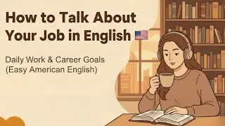 How to Explain Your Job in English | Daily Work Routine & Career Goals (US English)