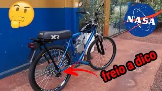 Como colocar freio a disco na bike motorizada