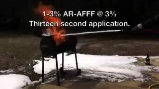 Gasoline Firefighting - Wetting Agent Compared To AR-AFFF