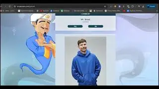 I am playing for Akinator