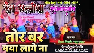 तोर बर मोला मया लागे ना | Tor Bar Maya Lage Na | रंग छत्तीसा की प्रस्तुति | DK Studio Rajiya 