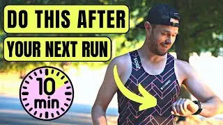 MY 10 MINUTE POST RUN ROUTINE! 6 SIMPLE TIPS! Cool down stretches, recovery & nutrition!
