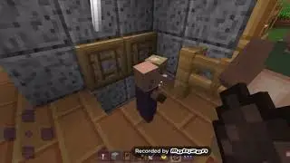 Villager pushes villager into lava / Electronic Search