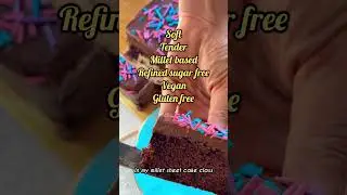 MILLET SHEET CAKE! Learn to perfect millet & gluten free cakes right here!