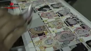Automatic 5 Color Adhesive Label Flexo Printing Die Cutting Machine