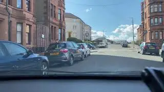 Driving in Glasgow - Haghill - April 2021