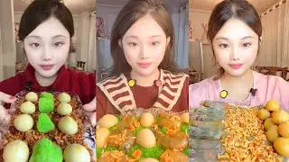 Homemade Spicy Mix Eating Show | Relaxed ASMR #50