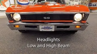 Exterior Lighting - 1970 Nova SS 427 Yenko Clone
