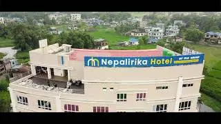 AIREAL VIEW OF NEPALIRIKA HOTEL || BIRATCHOWK || MANAKAMANA PRODUCTION HOUSE || 2021.09.04
