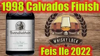 Bunnahabhain 1998 Calvados Cask Finish - Feis Ile 2022 - Whisky Review 105