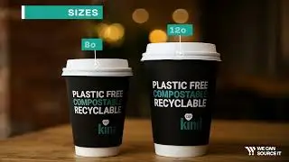 12oz Double Wall Paper Cups with Bagasse Lids &ndash; Leak Resistant, Eco-Friendly Hot Drink Cups