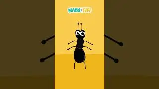 FORMIGA | S&eacute;rie Formas | @maboefifi  #desenhoinfantil