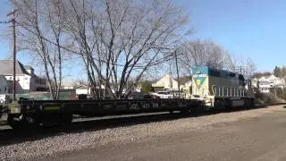 CP Work Train led by D&H 7312!