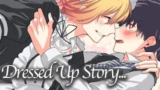 【BL Anime】I couldn't hold myself when I was hugged by a male friend dressed【Yaoi Manga】【Comic】