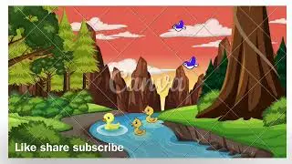 #five #little #duck #go out one day #kids #song #nurseryrhymes #preschool #education #english #video