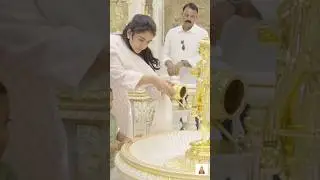 Mukesh, Anant & Radhika Ambani at Neasden Temple 🙏❤️ A Moment of Faith & Gratitude