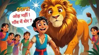 मूर्ख बुनकर |👳The Foolish Weaver 🦁 |  Panchatantra Story for Kids | Moral Stories in Hindi |