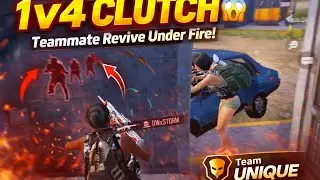 BGMI Last Zone Full Drama 😱 | Team UNIQUE Power