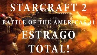 Starcraft 2 - GAMEPLAY DE ZERG E TERRANO - Battle of the Americas 41 - ESTRAGO TOTAL!!!