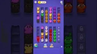 Kitty Sort: Twisted Tails Level 383 | Funny Games