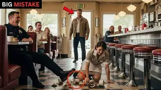 Rude Cop Trips a Waitress and Laughs &mdash; He Didn&rsquo;t Know Chuck Norris Was Right Behind Him