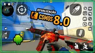 FINALMENTE SAIU NOVA ATUALIZAÇÃO CSMOS V8 MOBILE O MELHOR FPS ANDROID + DOWNLOAD E TUTORIAL COMPLETO