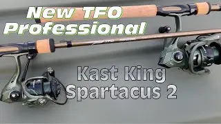 Playing with the New TFO Professional and Kast King Spartacus 2 #fishing #bass