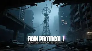Rain Protocol I: Transmission from the Dead Grid (1-Hour Ambient Ritual | Cyberpunk Stillness)