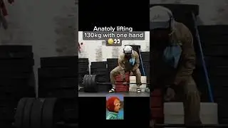 CAN I ONE ARM DEADLIFT MORE THAN ANATOLY!!? 🤯💀