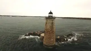 Whaleback Light, Kittery Maine 4K