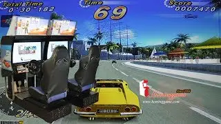 2018 HomingGame OutRun 2 Racing Car Game Machine(sales@hominggame.com)