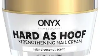 ONYX Hard as Hoof nail strengthening cream #review 