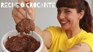 Recheio crocante para bolos- 2 ingredientes