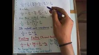 Dimensionless Numbers & Fouling Factor