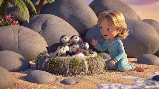 Waddling Puffins Go Waddle Waddle Waddle | Nursery Rhymes for Kids & Baby Songs