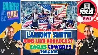 Olympic Gold Medalist Lamont Smith Interview.. Live Eagles Tailgate Broadcast!!
