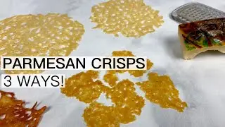 HOW TO MAKE PARMESAN CHEESE CRISPS