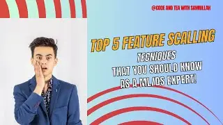 Top 5 Feature Scalling Technique in Python That you shuold know | Data Normelization | Scalling