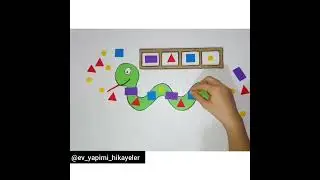 Pattern Game-&Ouml;r&uuml;nt&uuml; Oyunu #preschoolactivities #playandlearn #montessori #okul&ouml;ncesi