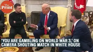 Watch the fiery White House clash between US President Trump, Ukraine’s Zelensky & JD Vance