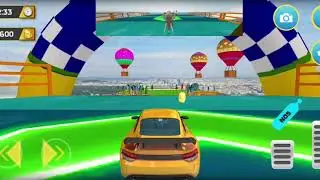 HAYVAN KOVALAMACA ARABA YARIŞI RAMPALARI OYUNU OYNUYORUZ Animal Chase Car Racing Ramps Android Game