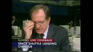 Columbia Shuttle Disaster-February 1, 2003-Breaking News Coverage-From Broadcast-VHS